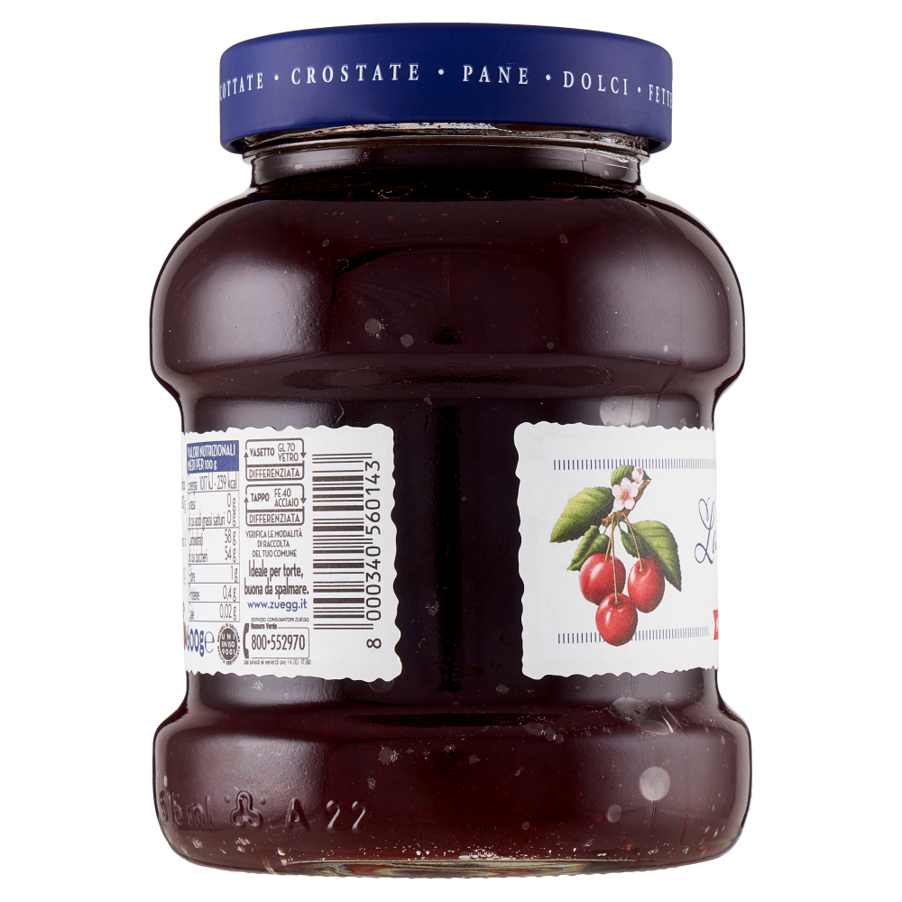 Zuegg La Pasticcera Ciliegie 600 g