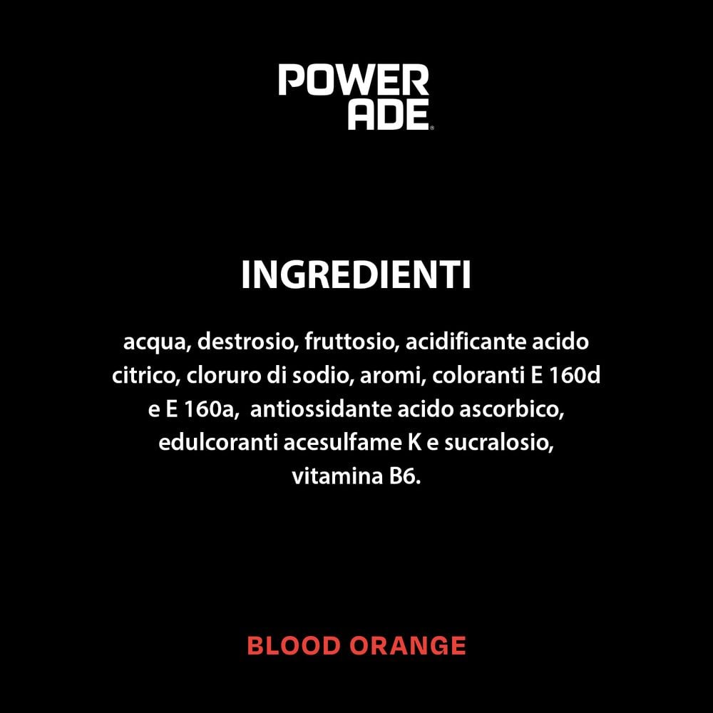 Powerade Blood Orange 500ml PET