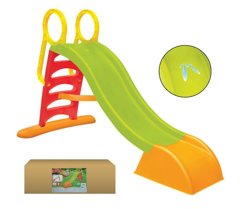 Mandelli Scivolo In Plastica 5 Gradini 180X84X110 Con Innesto Acqua