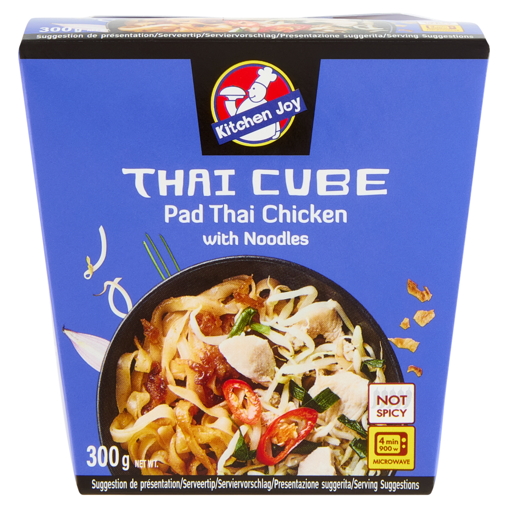 Kitchen Joy Thai Cube Pad Thai Chicken with Noodles 300 g