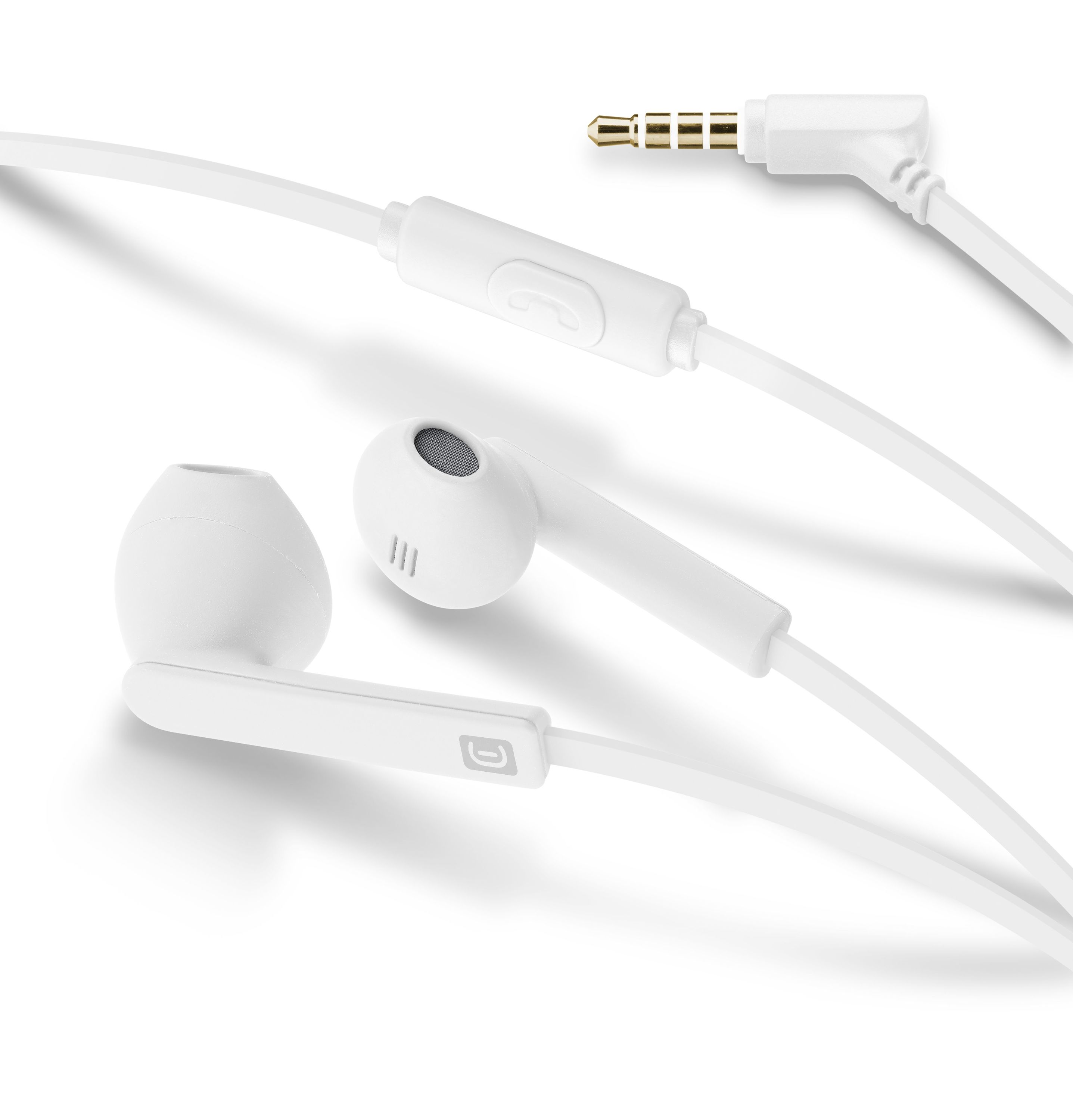 Cellularline MANTIS Auricolari stereo a capsula con microfono e tasto di risposta