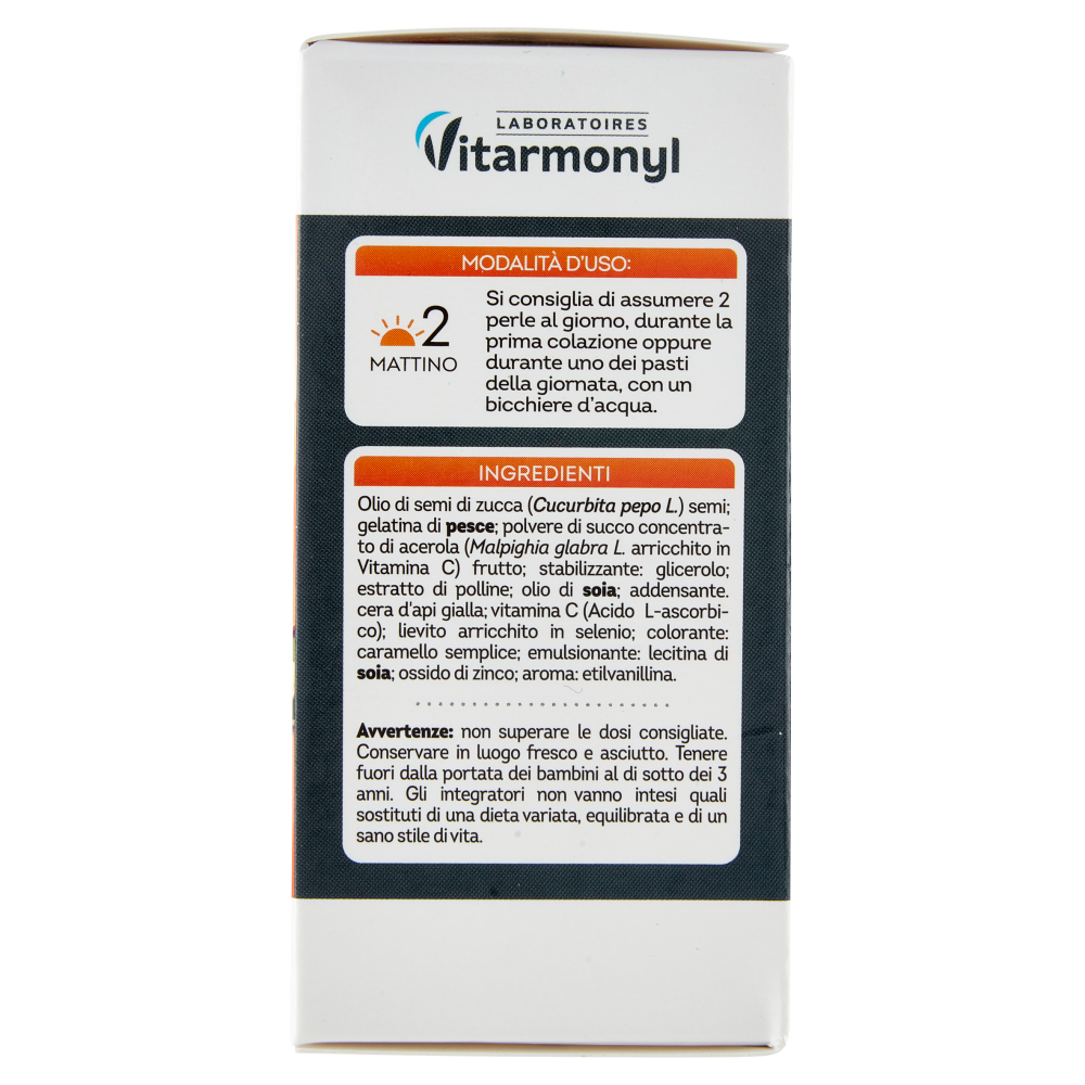 Laboratoires Vitarmonyl Prostata Complex Funzionalità delle vie urinarie 40 Perle 35,2 g