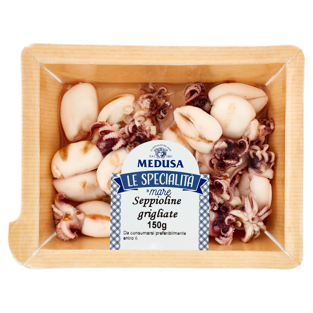 Medusa Le Specialità di mare Seppioline grigliate 150 g
