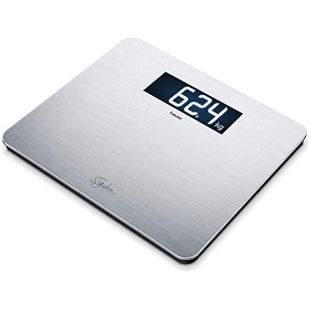 Beurer GS 405 Signature Line Bilancia in Acciaio Inox XXL con Portata fino a 200 kg