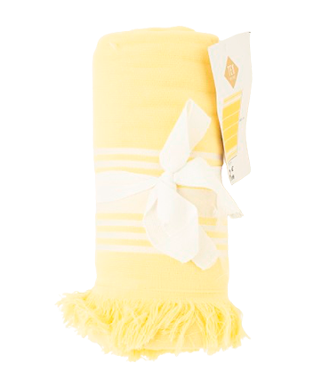 TEX HOME Fouta basica giallo