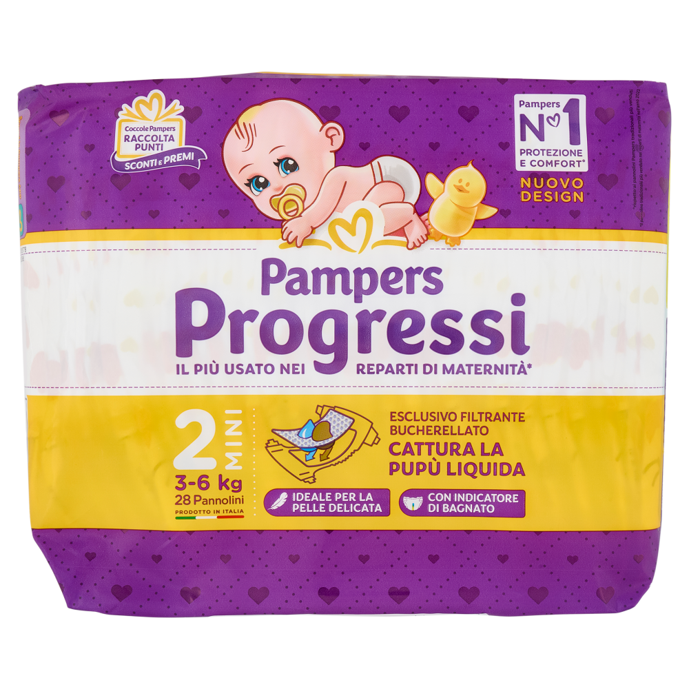 Pampers Progressi Mini 28 pz