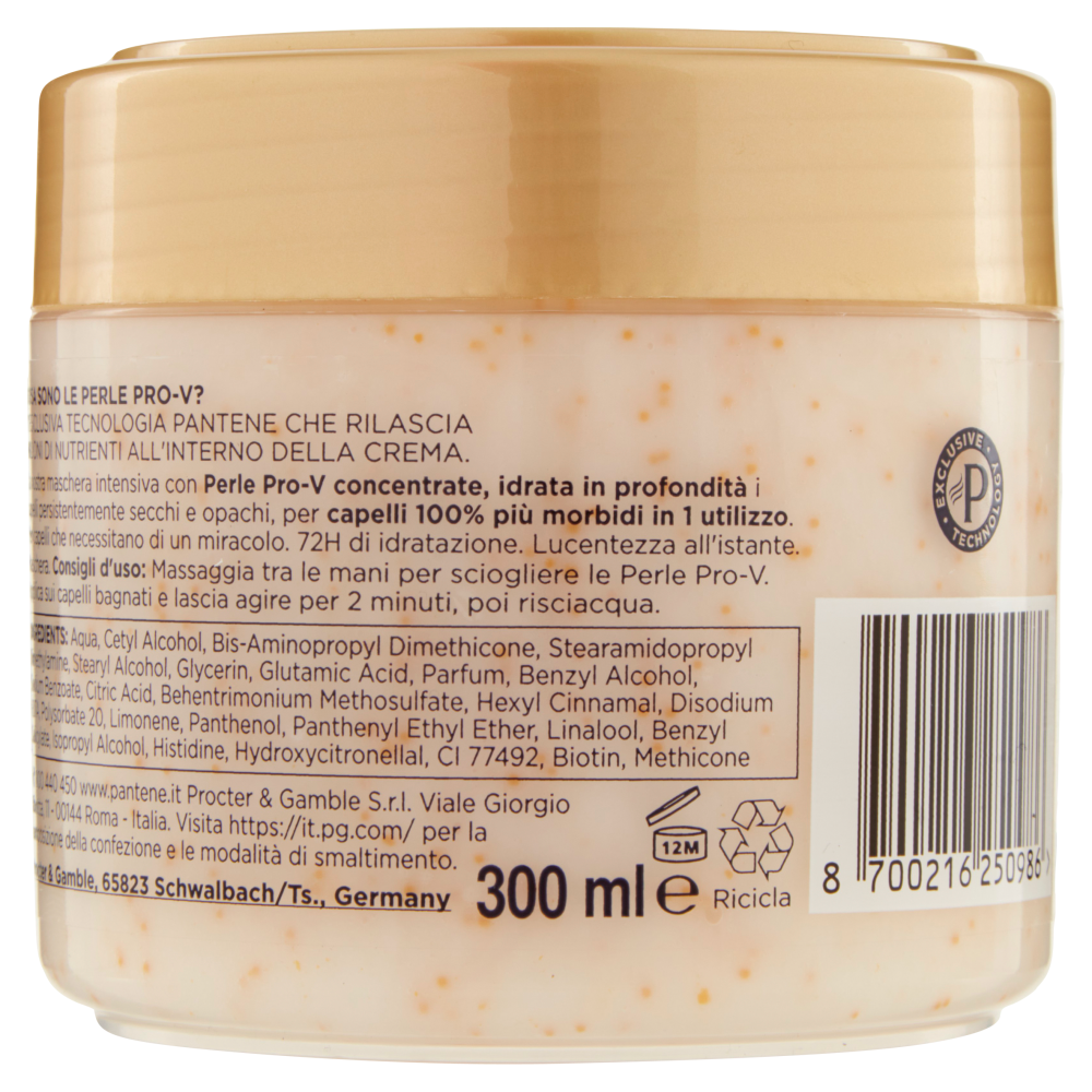 Pantene Pro-V miracles Idratazione Intensa Maschera Intensiva 300 ml