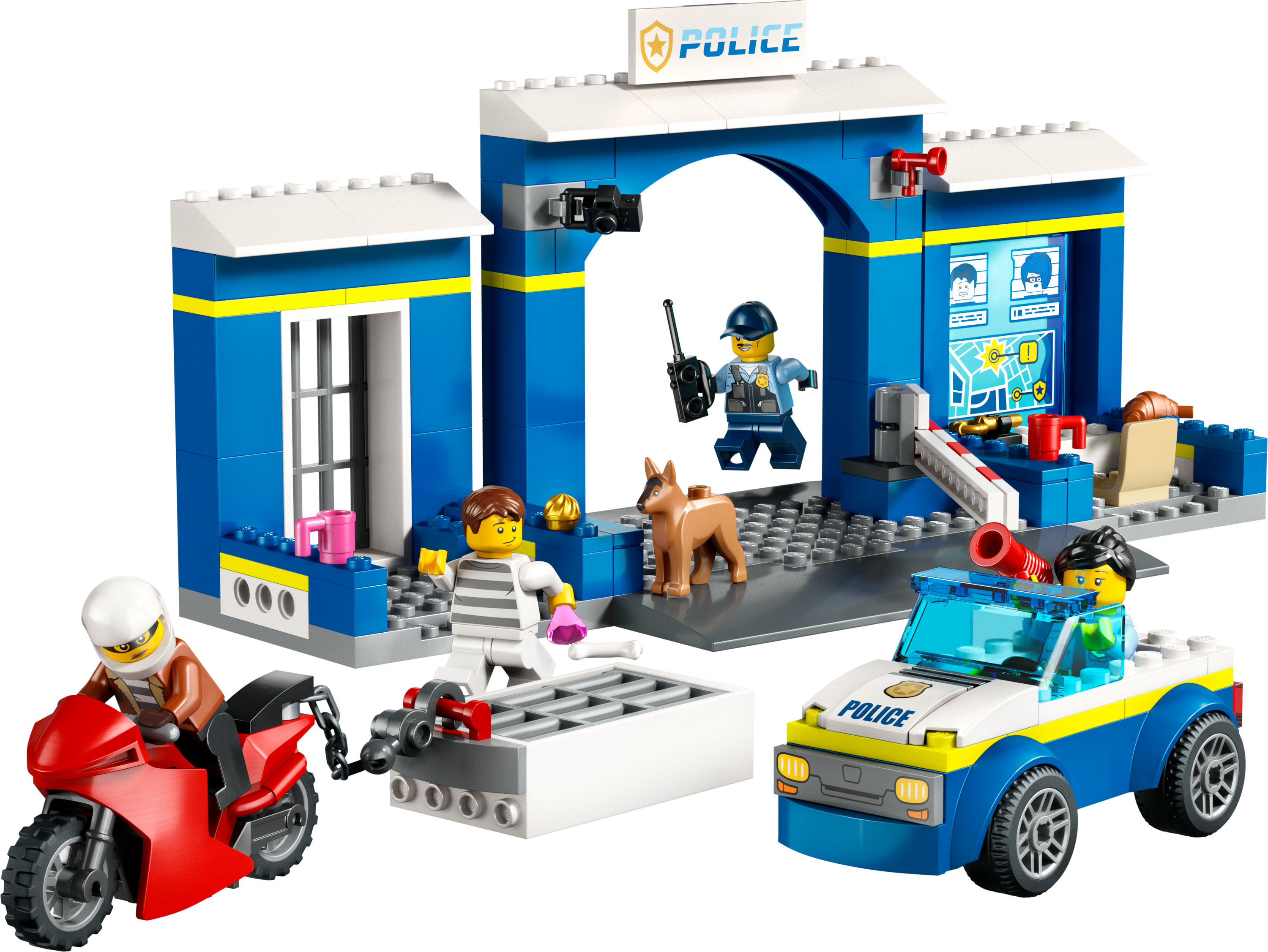 LEGO City Inseguimento alla Stazione di Polizia