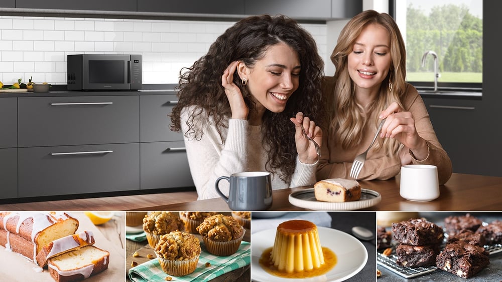 Samsung Microonde Grill BESPOKE Cottura Sana con Vaporiera 30L MG30T5018UG