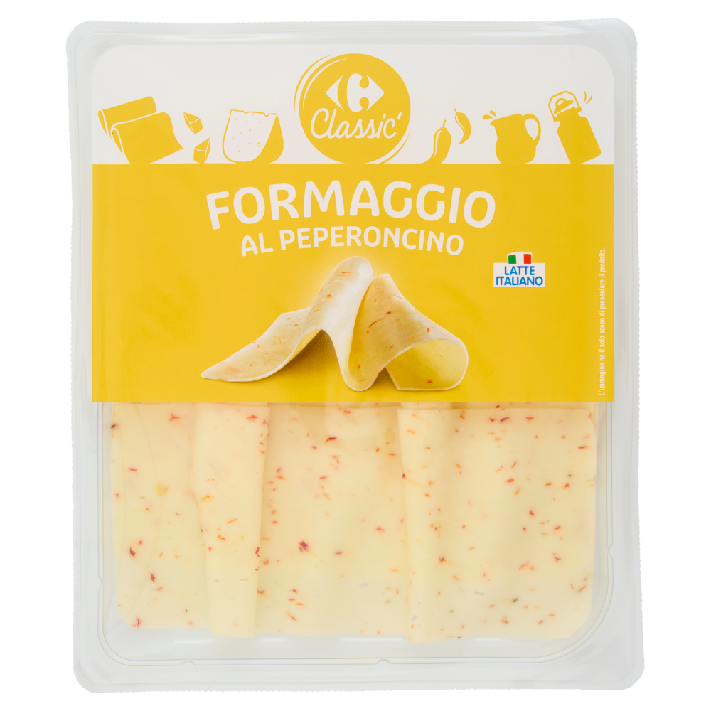 Carrefour Classic Formaggio al Peperoncino a fette 120 g