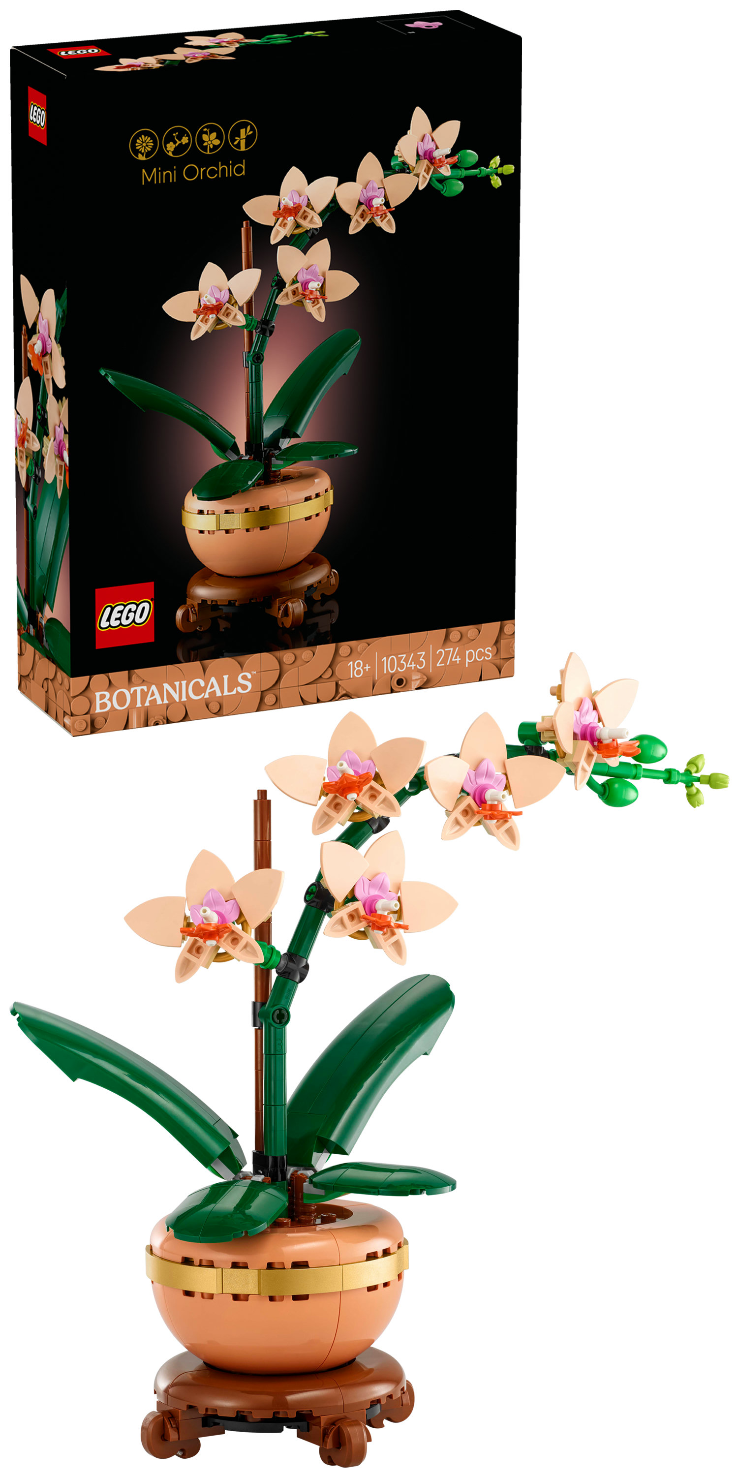 LEGO Botanicals Mini-orchidea