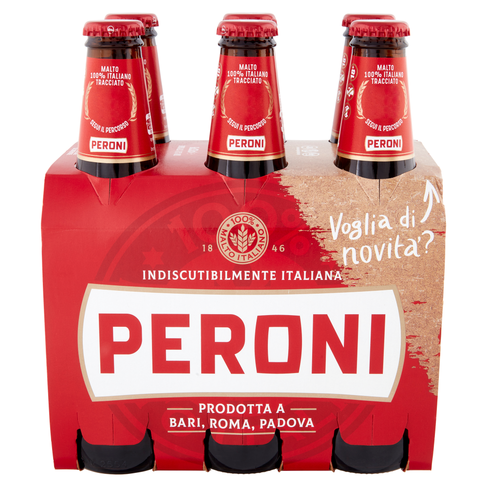 Peroni Birra 6 x 33 cl