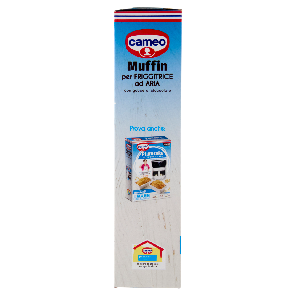 cameo Preparato per Muffin per Friggitrice ad Aria con gocce di cioccolato 155 g