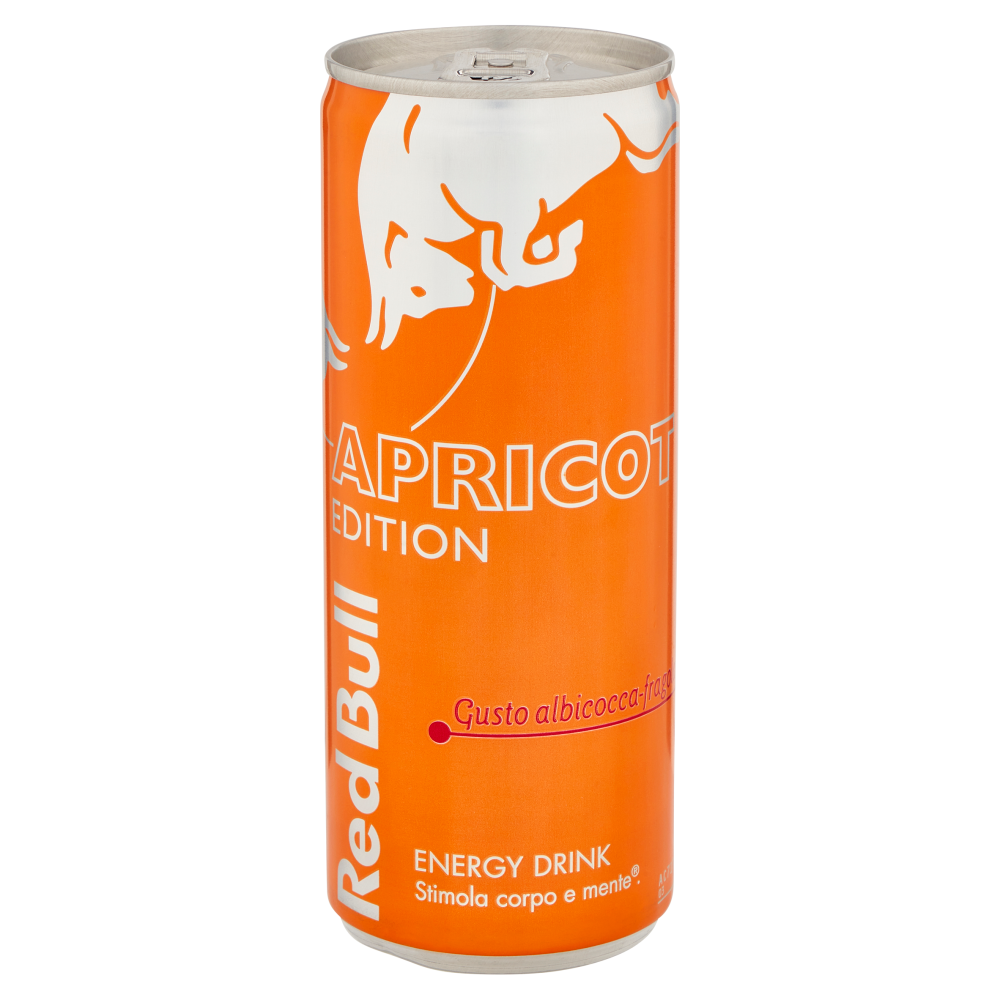 Red Bull Energy Drink, Gusto Albicocca Fragola, 250 ml