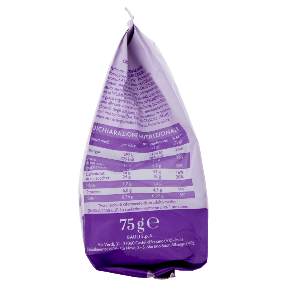 Bauli Mini Croissant Classico Crema all'Albicocca 75 g