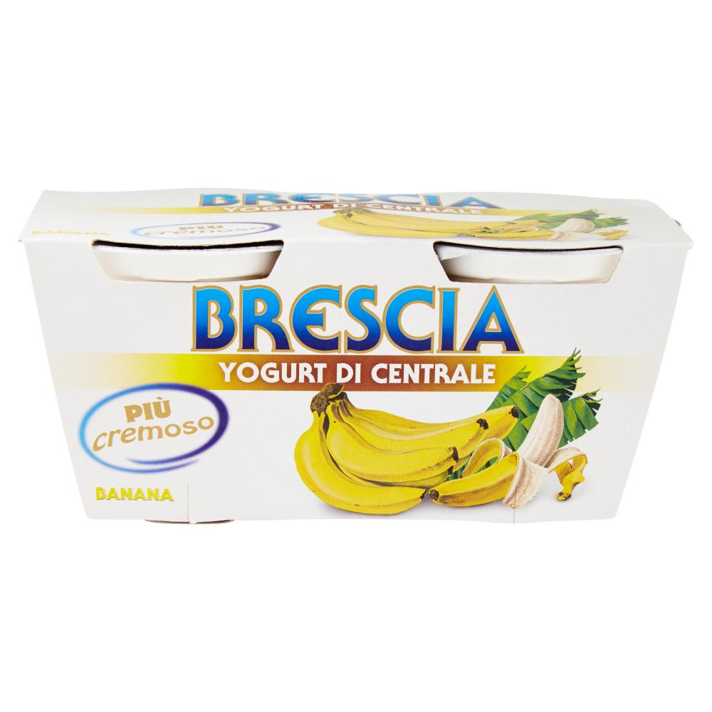 Brescia Yogurt di Centrale Banana 2 x 125 g