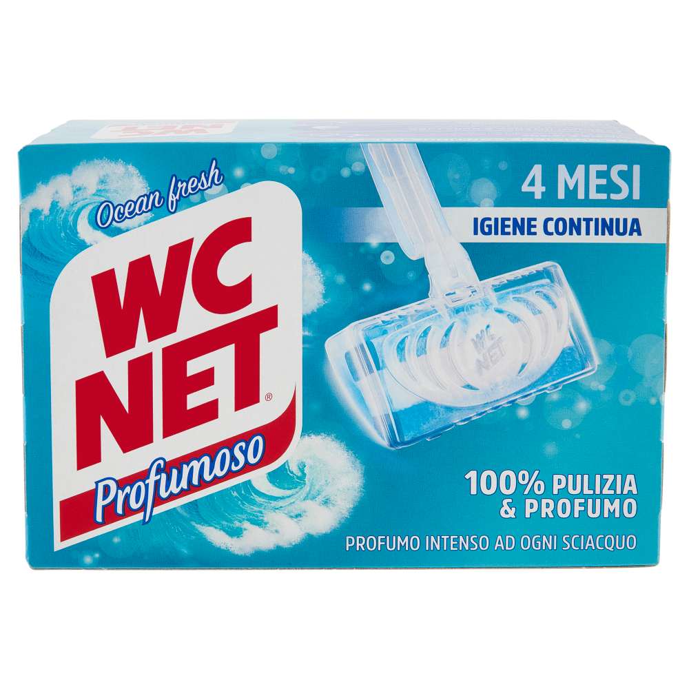 WC Net Profumoso Ocean fresh 4 x 34 g