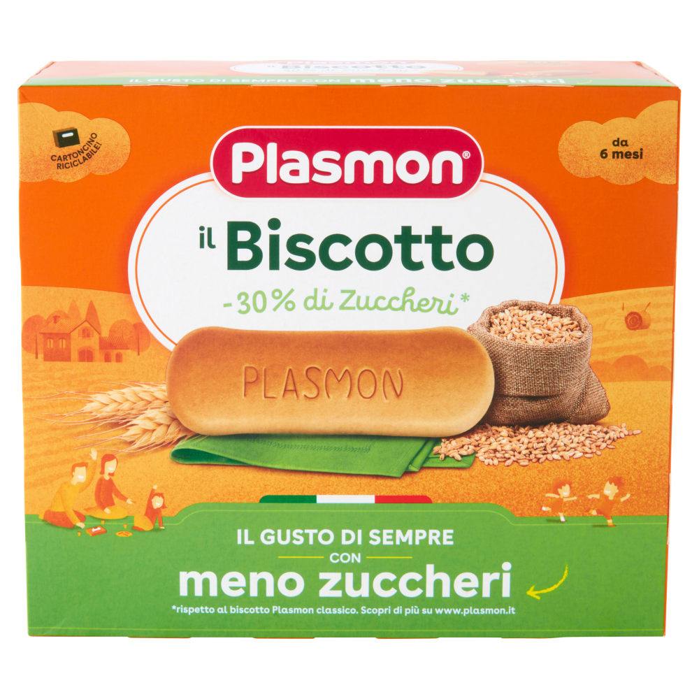 Plasmon il Biscotto -30% di Zuccheri* 320 g