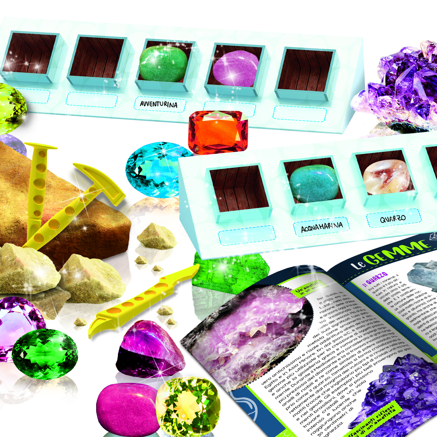 Lisciani I'm a genius laboratorio di mineralogia (edi 2020)