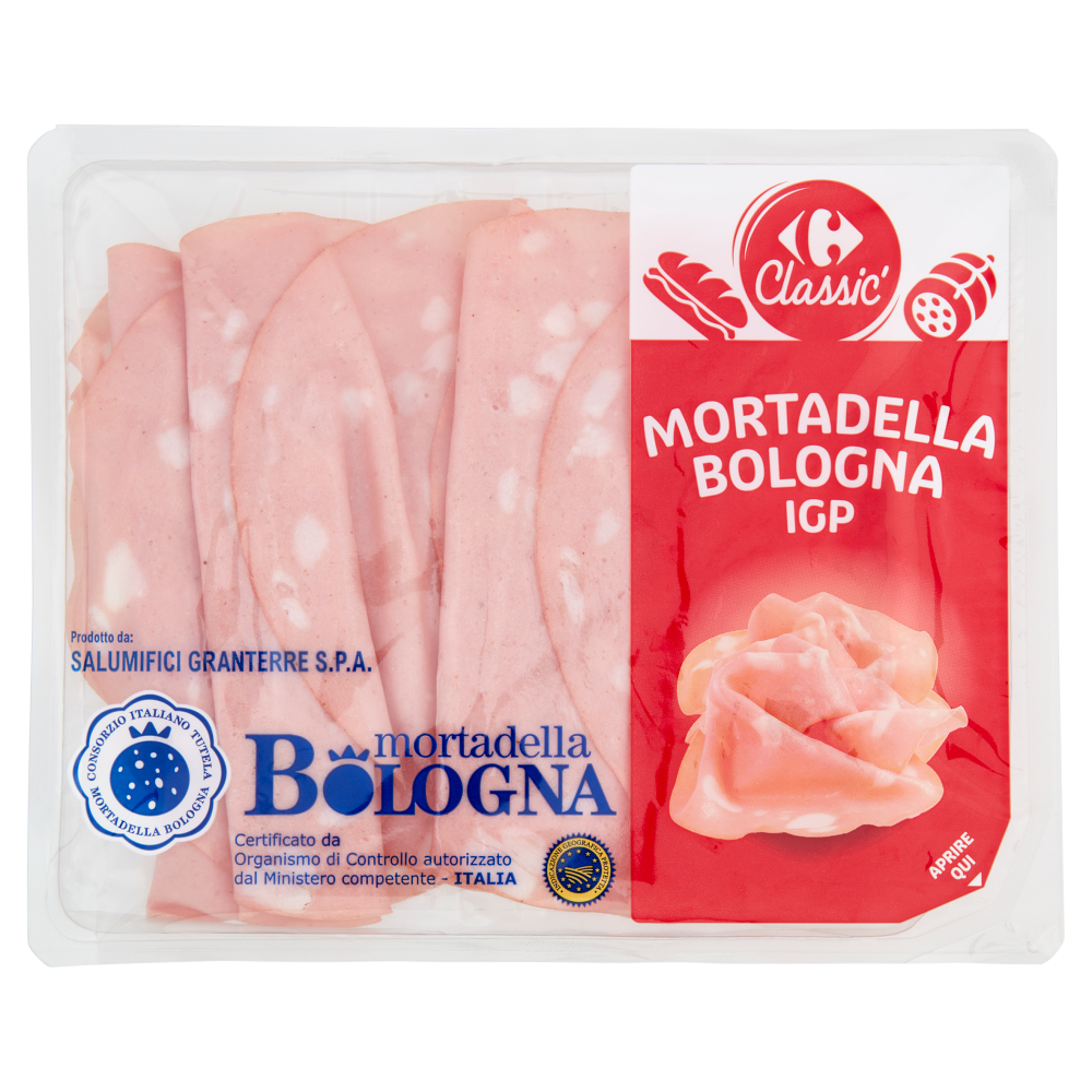 Carrefour Classic Mortadella Bologna IGP 120 g