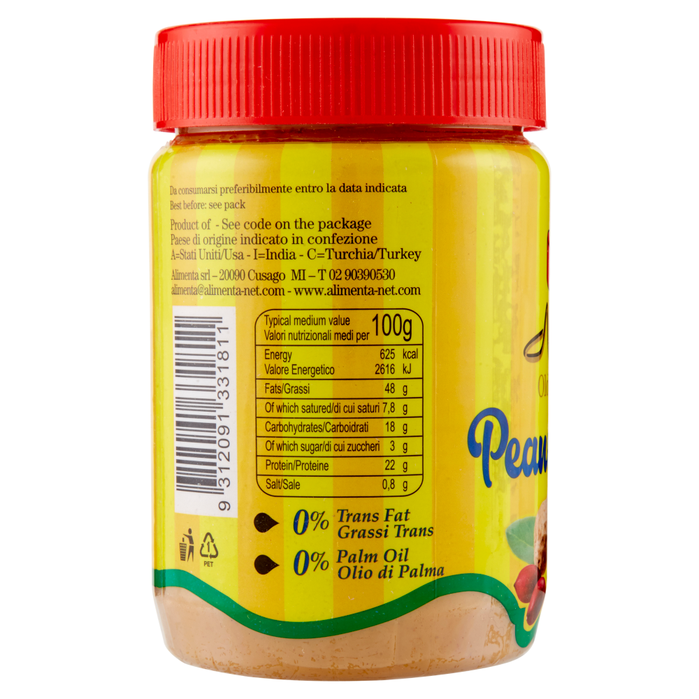 Save Natural Old Fashioned Peanut Butter 510 g