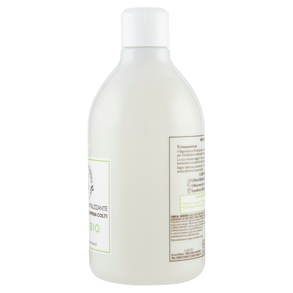 Tesori di Provenza Bagnodoccia con Olio d'Oliva Biologico, Ricco in Polifenoli Antiossidanti, 500 ml