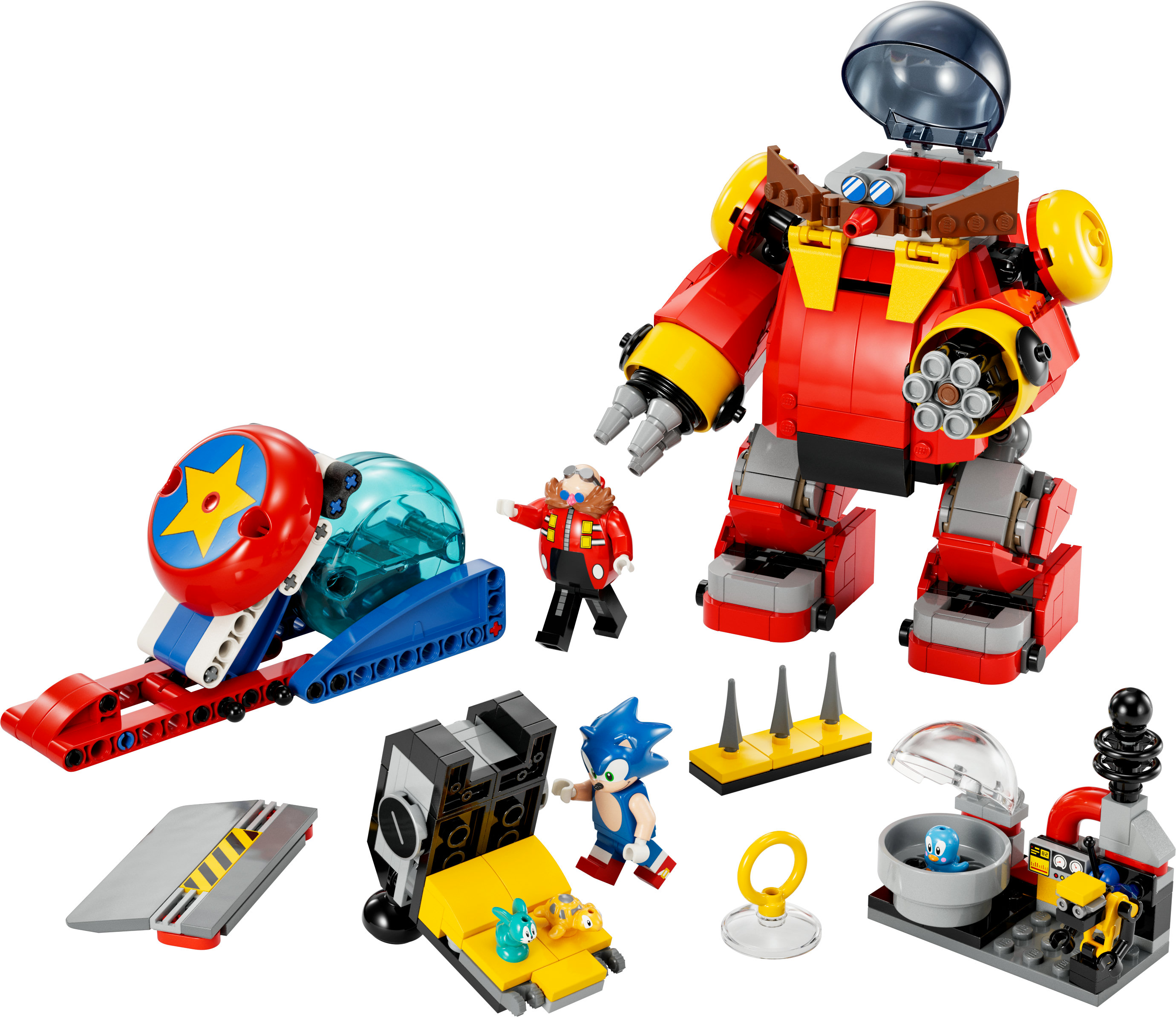LEGO Sonic vs. Robot Death Egg del Dr. Eggman