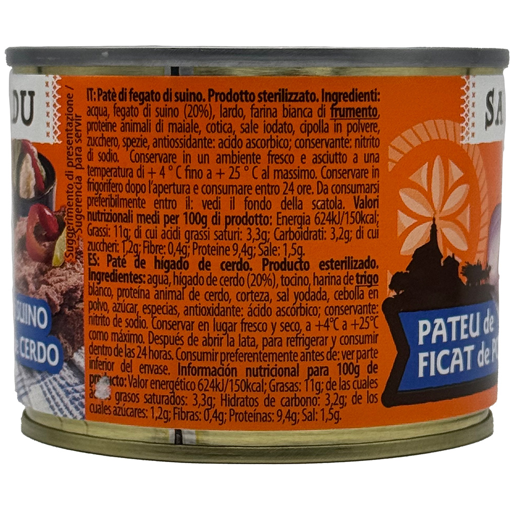 PATE DI FEGATO DI MAIALE 200g