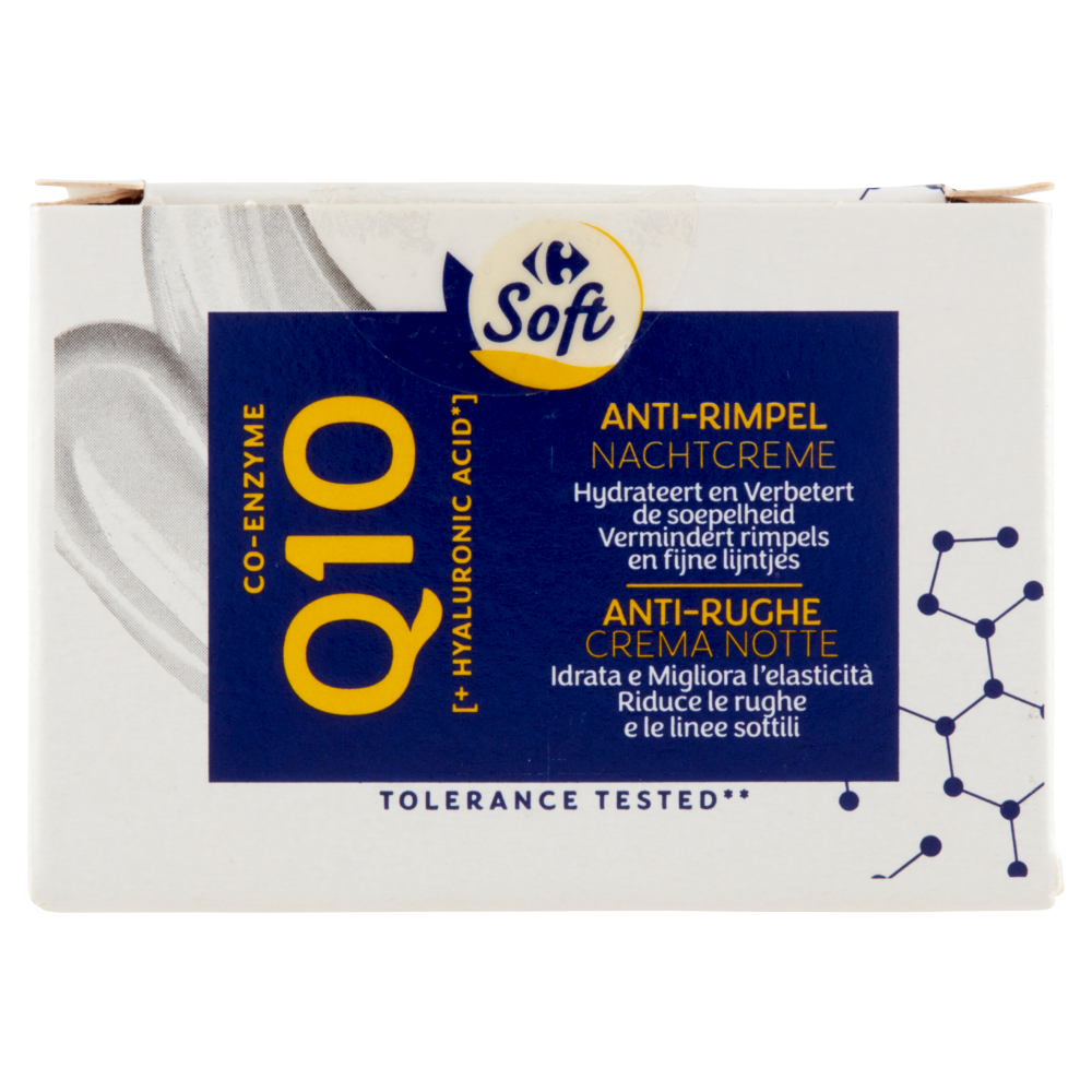 Carrefour Soft Q10 Anti-Rughe Crema Notte 50 ml