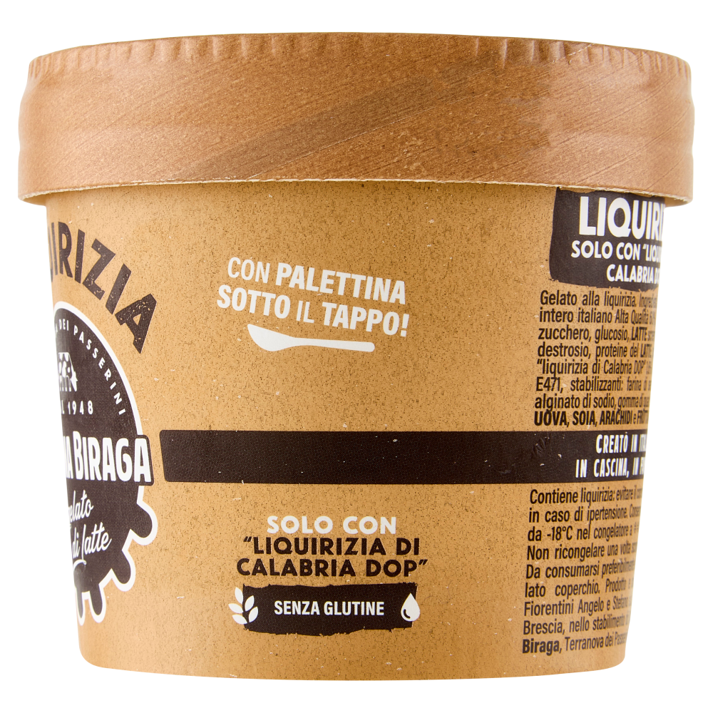 Cascina Biraga Liquirizia il gelato di latte 90 g