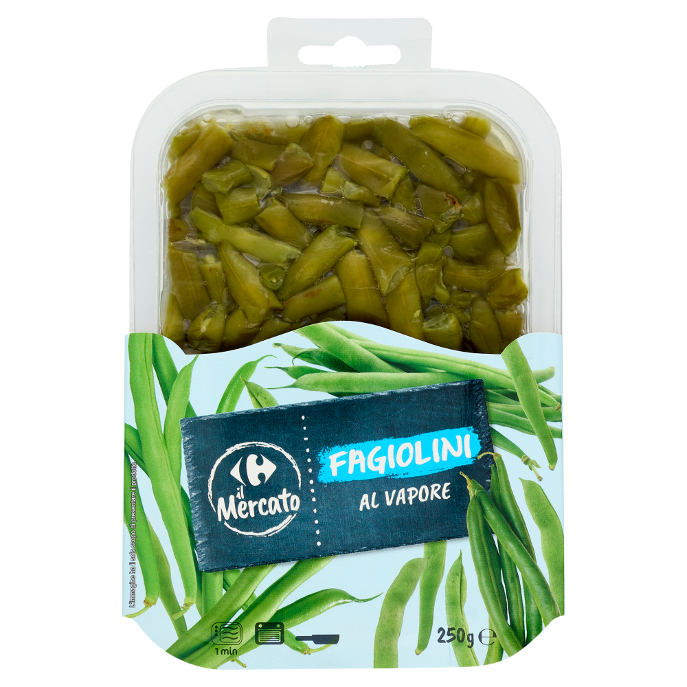 Carrefour il Mercato Fagiolini al Vapore 250 g