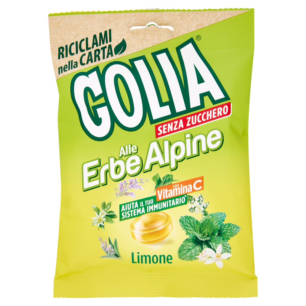 Golia alle Erbe Alpine Limone 70 g
