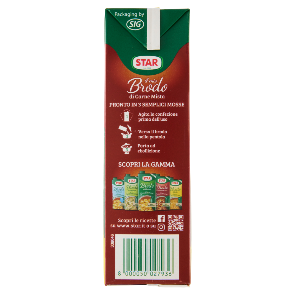 Star il mio Brodo di Carne Mista 1000 ml