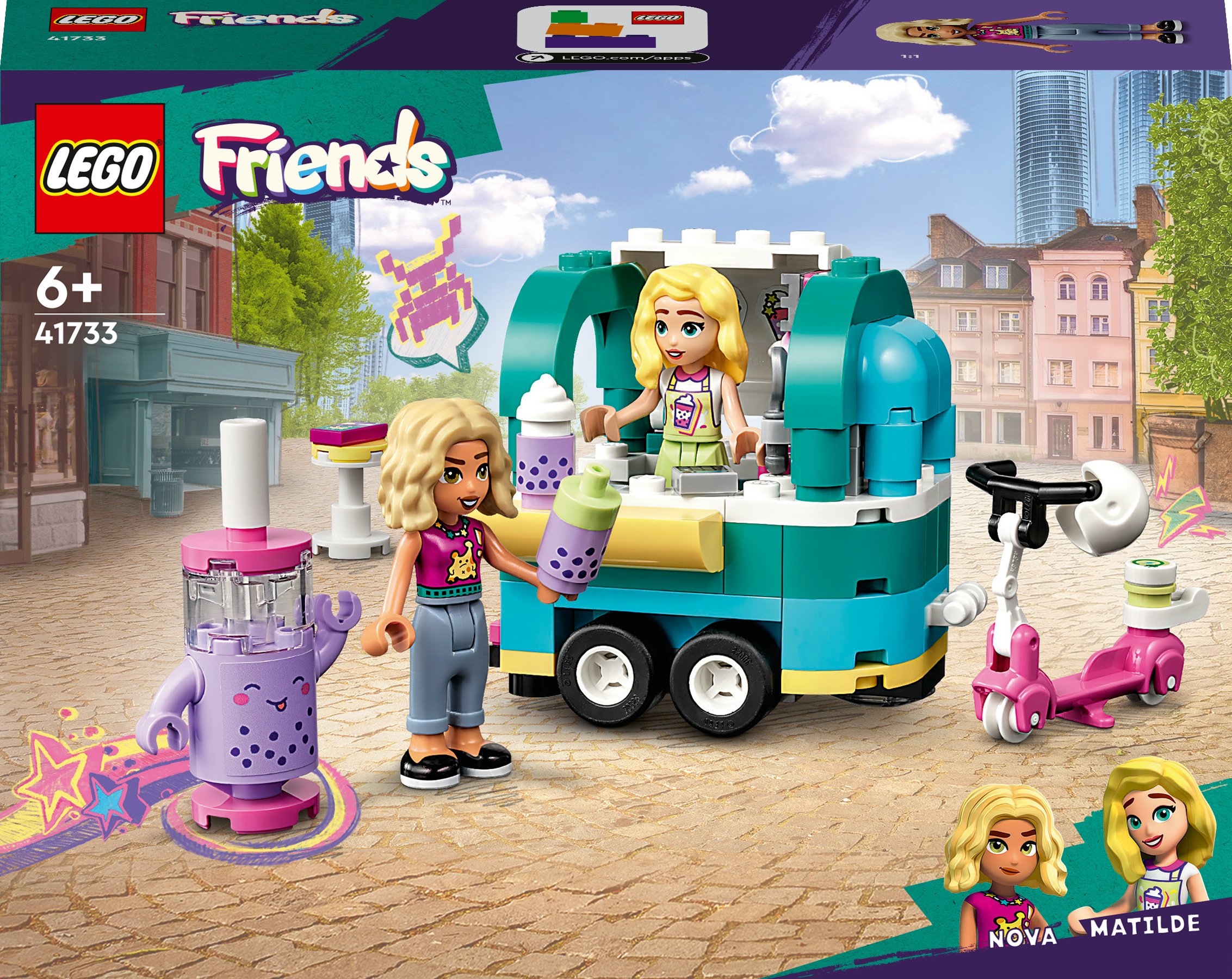 LEGO Friends Negozio mobile di Bubble Tea