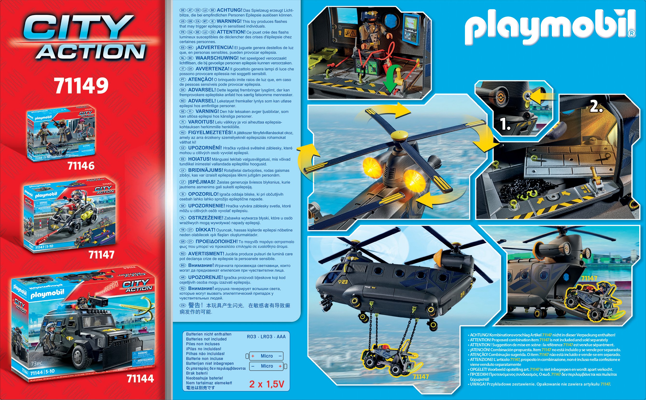 Playmobil City Action 71149 set da gioco