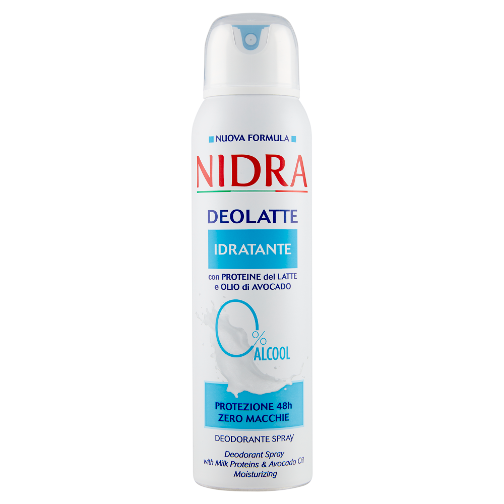 Nidra Deolatte Idratante Deodorante Spray 150 mL