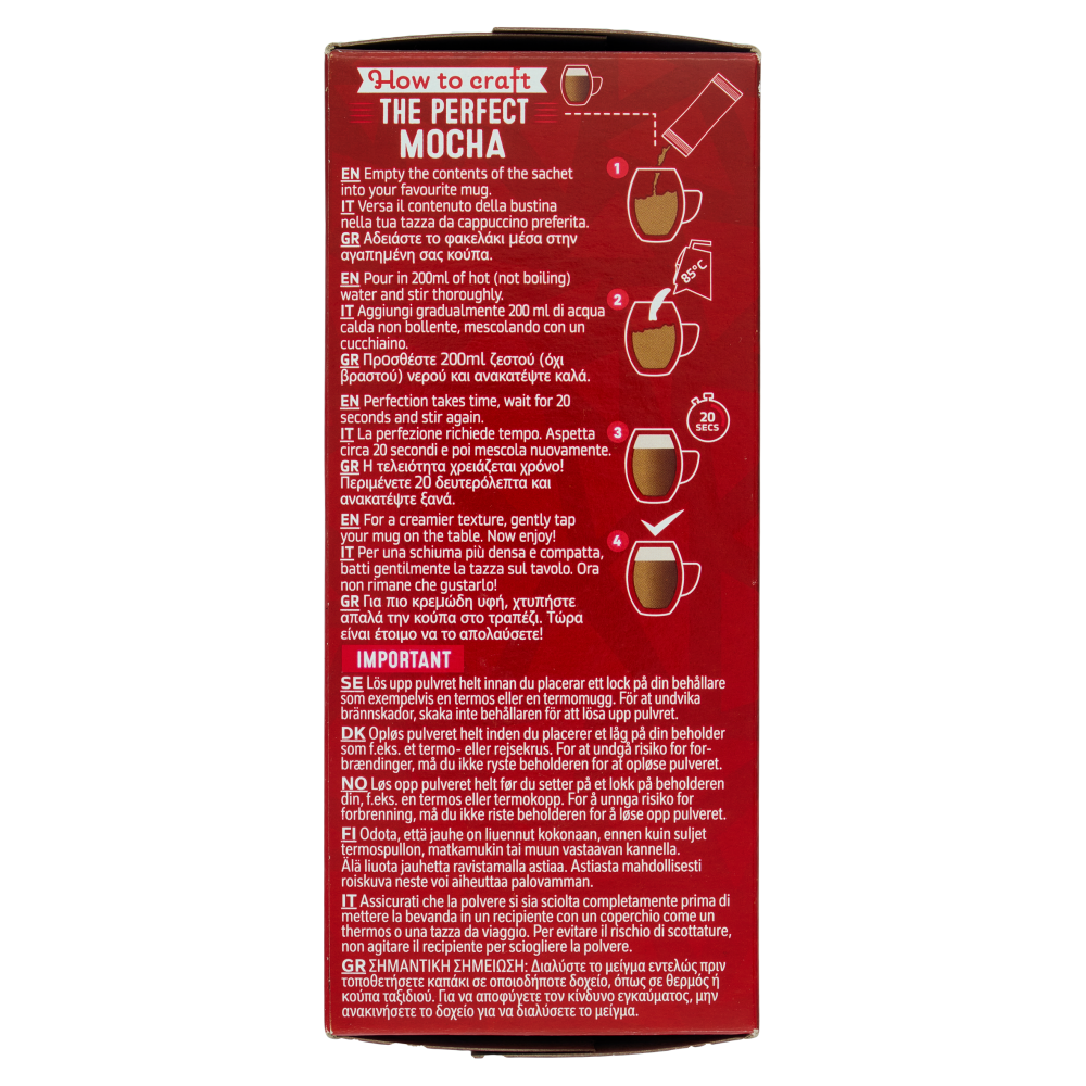 NESCAFÉ KitKat Mocha Caffè Solubile con Latte e Cacao 7 Bustine 21g