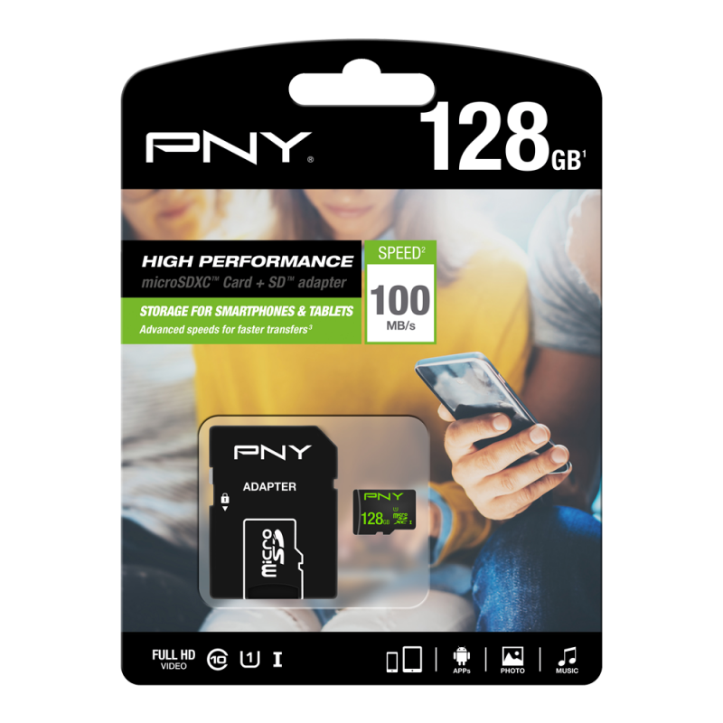 PNY High Performance 128 GB MicroSDXC UHS-I Classe 10