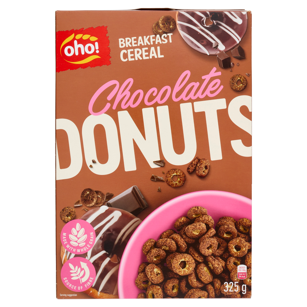 oho! Chocolate Donuts 325 g