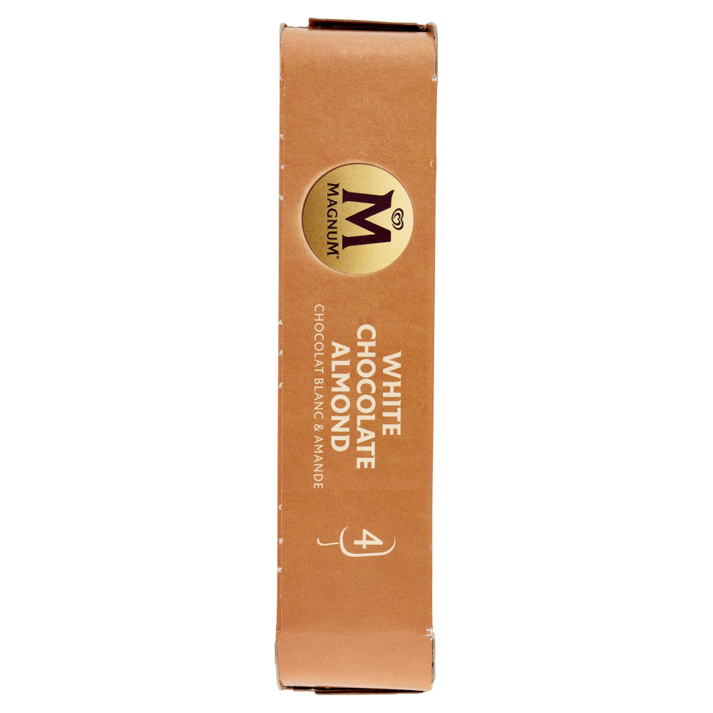 Magnum White Chocolate Almond 4 Gelati 300 g