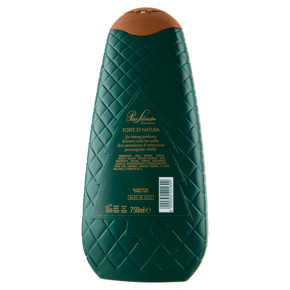 Pino Silvestre Classico Bagnoschiuma Forte di Natura 750 ml
