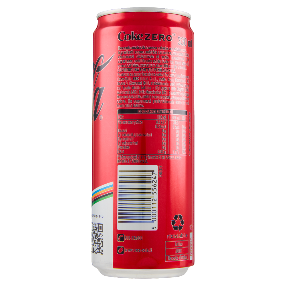 Coca-Cola Zero Can 33 cl