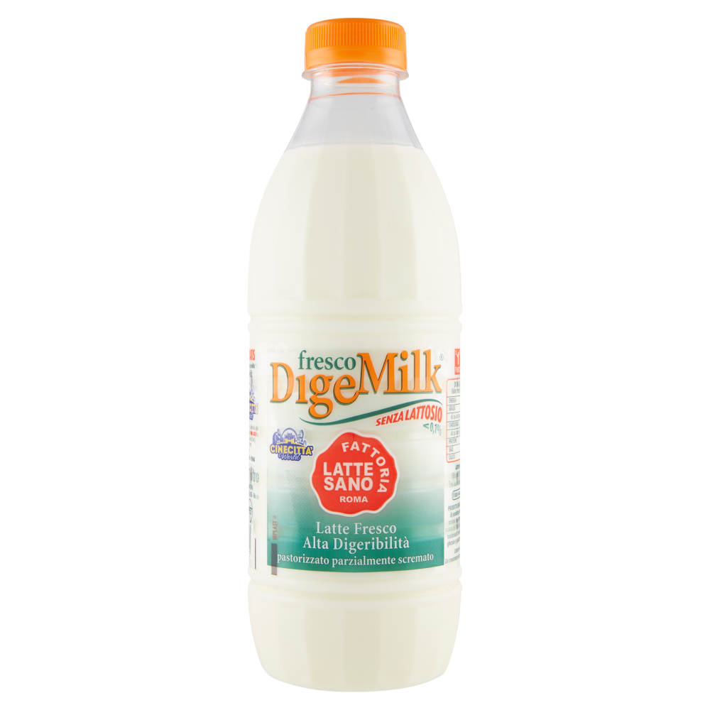 Fattoria Latte Sano fresco DigeMilk Latte Fresco Alta Digeribilit&agrave; pastorizzato parz. scremato 1 l