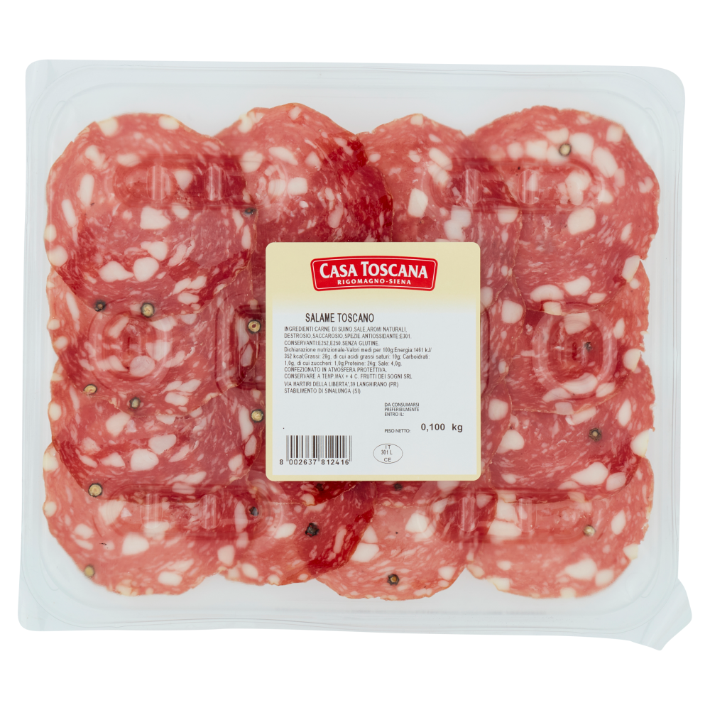 Casa Toscana Salame Toscano 0,100 kg