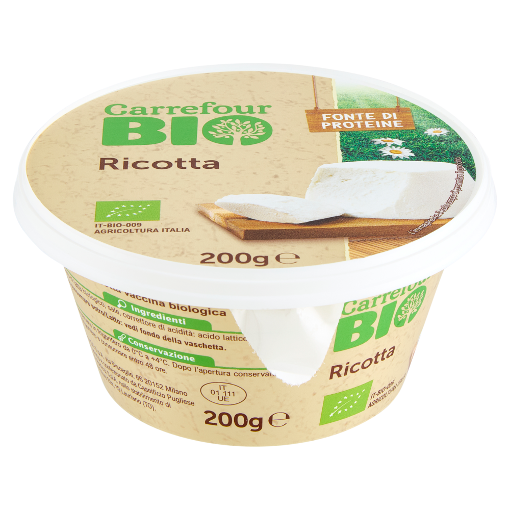 Carrefour Bio Ricotta 200 g