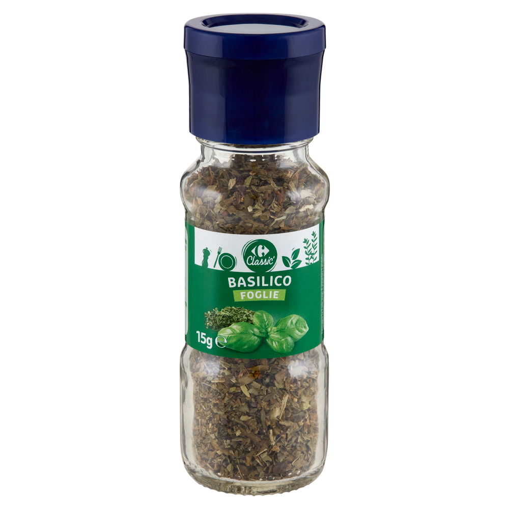 Carrefour Classic Basilico Foglie 15 g