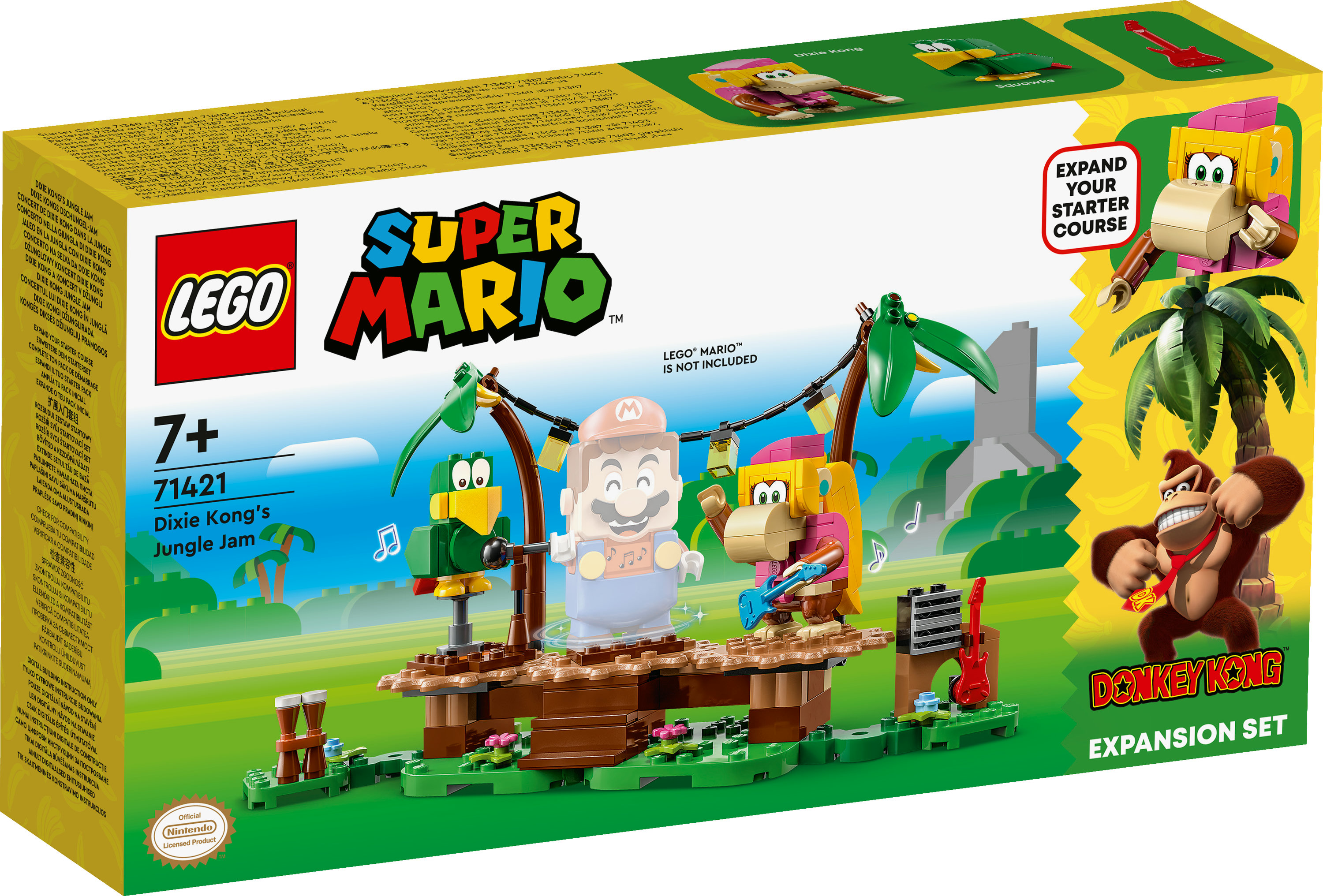 LEGO Super Mario Pack di espansione Concerto nella giungla di Dixie Kong