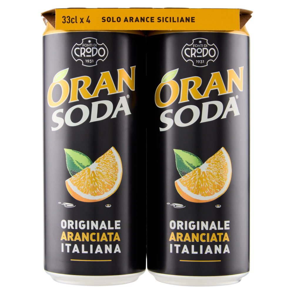 Oransoda 4 x 33 cl 