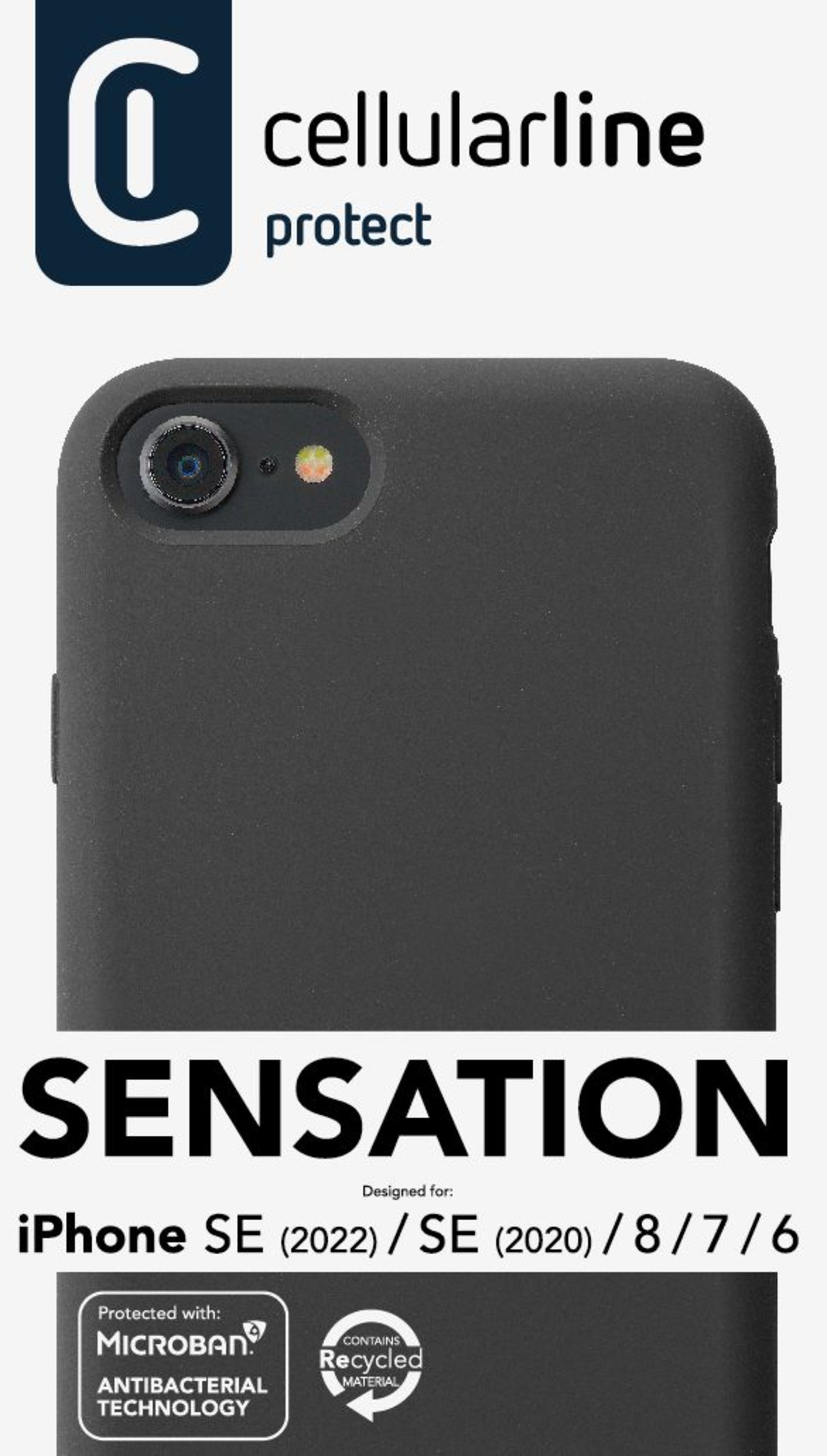 Cellularline Sensation - iPhone SE (2022)/SE (2020)/8/7/6