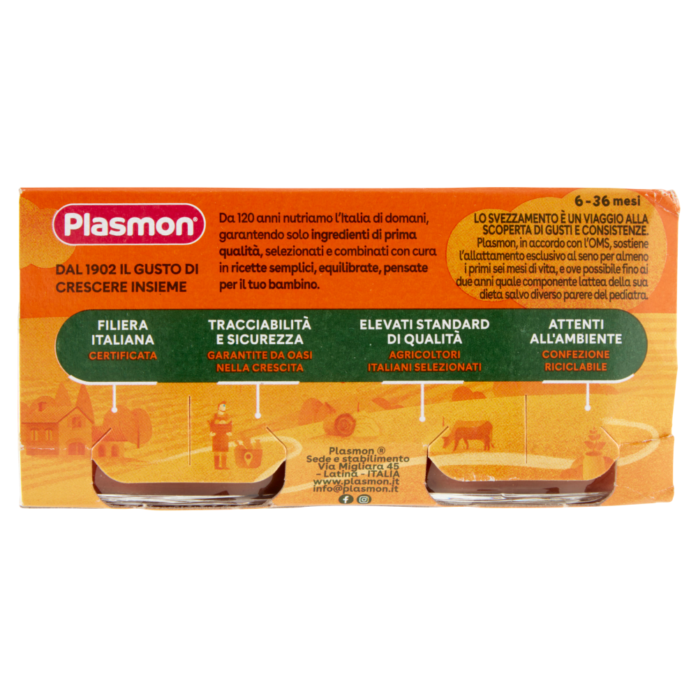 Plasmon Omogeneizzato Prugna 2 x 80 g